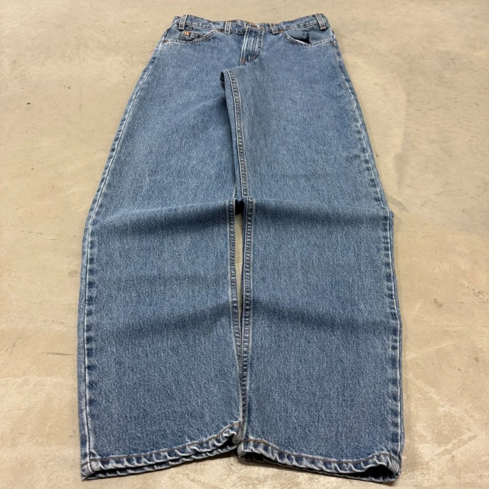 Vintage 80s Levi's 550 Orange Tab Denim Jeans‎